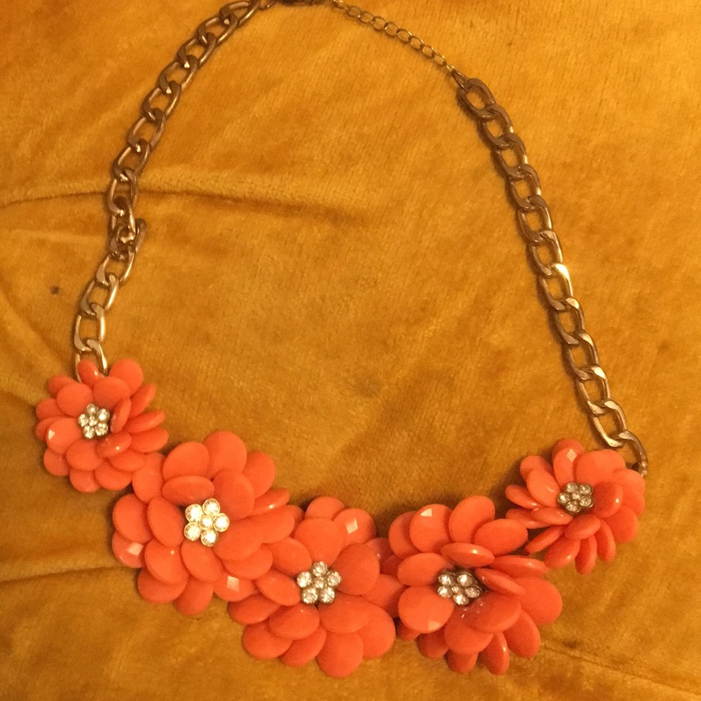 Statement Floral Necklace
